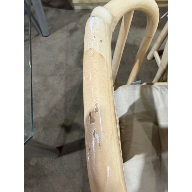 Henredon Goatskin Lacquer Wood Dining Set For Sale - Image 11 of 12