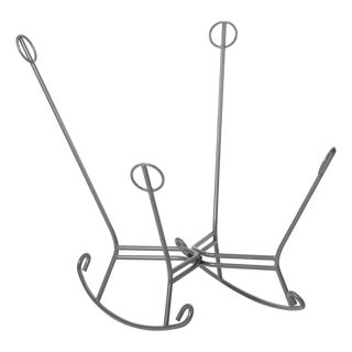 Scroll Puff Rocker Frame Titanium For Sale