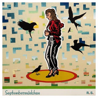 Ralf Schmidt, Septembergirl, 2000s, Acrylic on Canvas For Sale