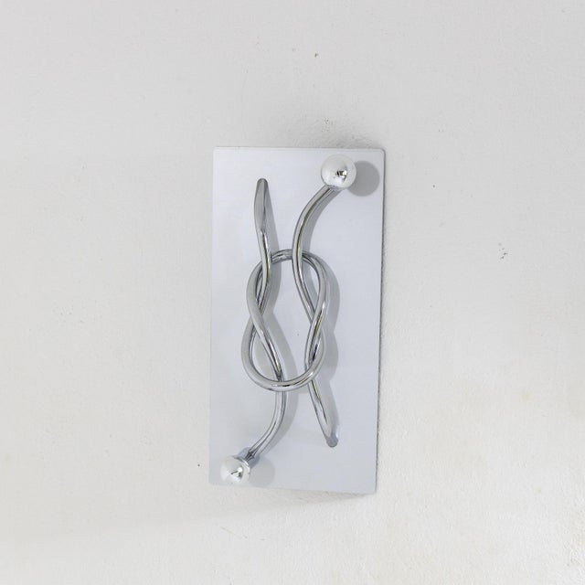 Nodo dAmore Wall Lamp by Giacomo Benevelli for Gaetano Missaglia For Sale - Image 8 of 8