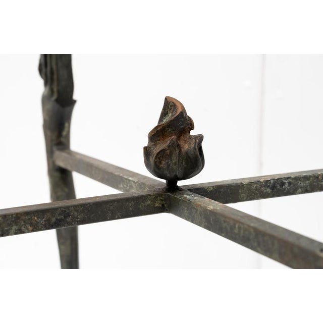 Sculptural Bronze and Marble Table, 19th-20th Century For Sale - Image 8 of 16