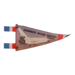 Kennedy Space Center Florida Felt Flag Pennant
