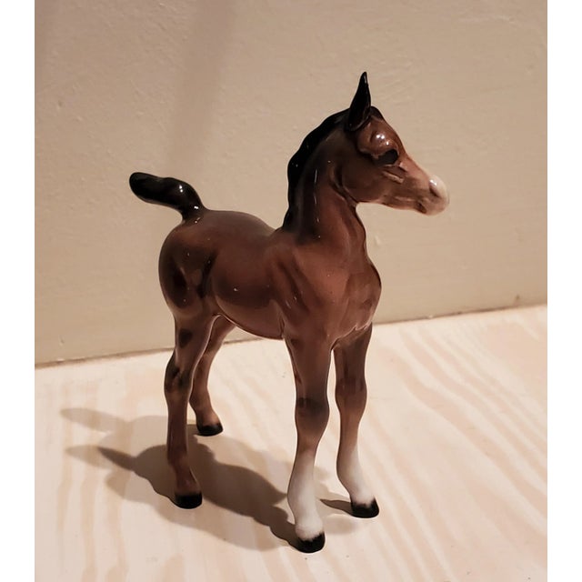 Figurative Vintage Beswick Porcelain Colt / Fillies Figurine For Sale - Image 3 of 6