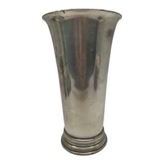Restoration Hardware Mint Julep Silver Vase For Sale