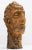 Gold Expressionist Ceramic Head Sculpture in Refractory Stoneware, 2010s For Sale - Image 8 of 16