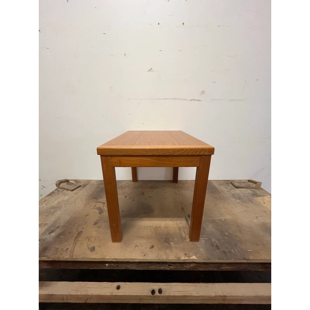 Mid-Century Modern Teak End Table For Sale In Chicago - Image 6 of 9