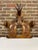 Wood 19th Century Swiss Black Forest Hand Carved Wall Mounted Coat and Hat Rack For Sale - Image 7 of 12
