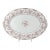 1950s Noritake Dinnerware Charmaine 5506 Pattern Serving Platter 13 7/8" Gold Floral For Sale