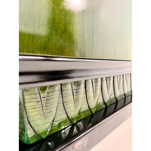 Glass Italian Art Deco Sideboard by Valabrega, 1930s For Sale - Image 7 of 11