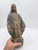 Rare Antique 18th Century Spanish Colonial Hand-Carved Virgin Mary Statue Polychrome Wood For Sale - Image 13 of 15
