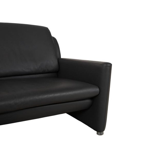 Modern Fidamigo 3-Seater Sofa in Anthracite Leather from Leolux For Sale - Image 3 of 13
