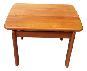 Vintage Danish Coffee Table in Teak from Burchardt-Nielsen, 1970s