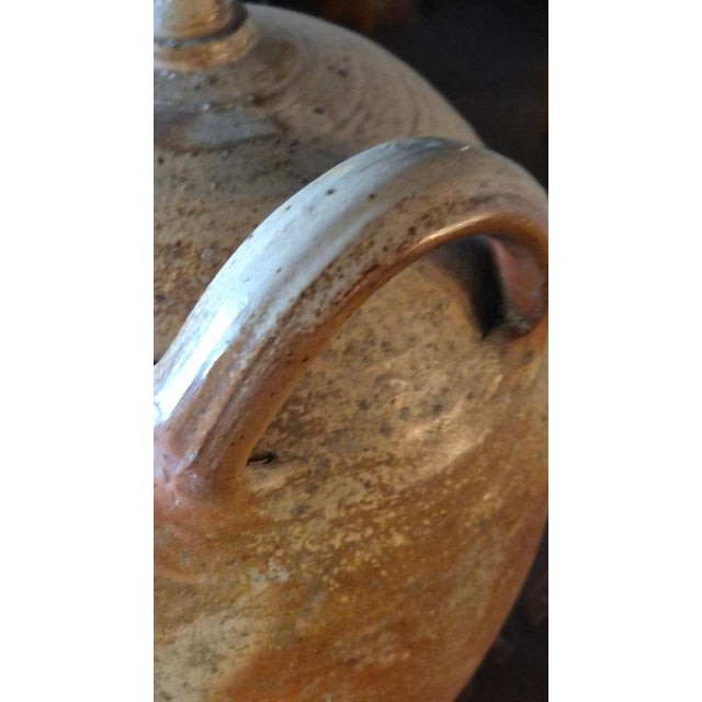 Olive Vintage French Olive Oil Jar, South of France, 1890s For Sale - Image 8 of 11