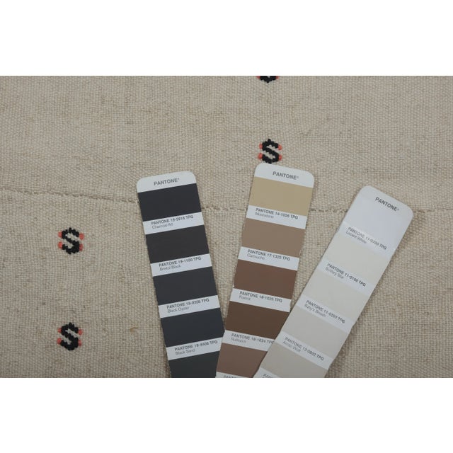 Turkish Hemp Kilim Rug For Sale - Image 11 of 11