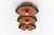 Mid-Century Modern Ceramic Wall Lights, 1960s, Set of 3 For Sale - Image 6 of 14