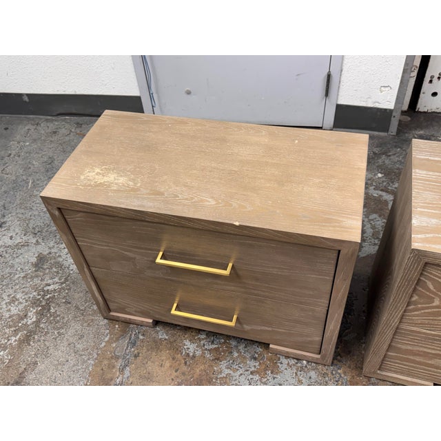 Williams Sonoma Home Madison Nightstands, Pair For Sale - Image 4 of 12