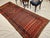 Vintage Persian Kurdish Bidjar Wide Runner Rug, Hand-Knotted Wool, Paisley Pattern, Terracotta & Blue, 4x11 For Sale - Image 4 of 12