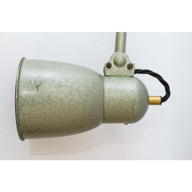 Vintage Industrial Art Deco Lamp, 1920s For Sale - Image 4 of 18