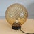 Amber Murano Glass Sphere Lamp in the style of Balloton Venini, 1970s For Sale - Image 12 of 15