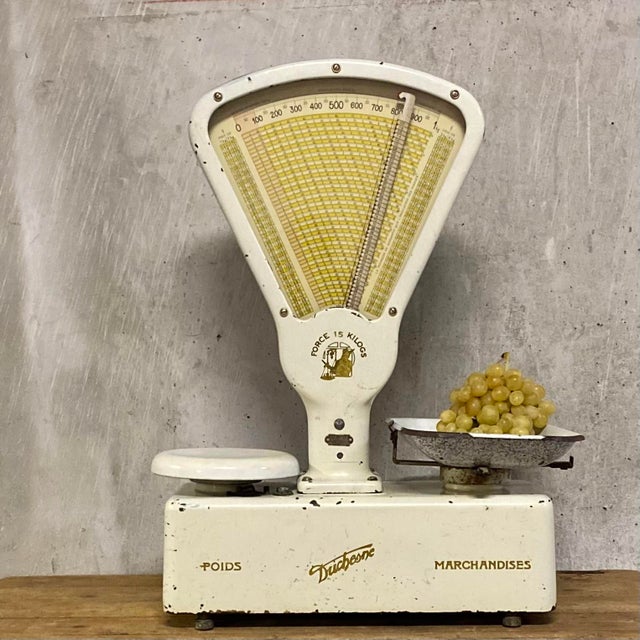 Vintage Metal Scale For Sale - Image 12 of 13