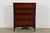 Kindel Furniture American Empire Carved Mahogany Four-Drawer Highboy Dresser, Circa 1960s For Sale - Image 12 of 12