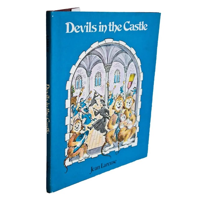 Mid-Century Modern 1979 Jean Lareuse 'Jean Lareuse: Devils in the Castle' Blue Book For Sale - Image 3 of 3
