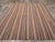 A vintage Turkish flatweave Kilim room size carpet handmade during the mid-20th century. Measures: 8' 7" x 10' 4"