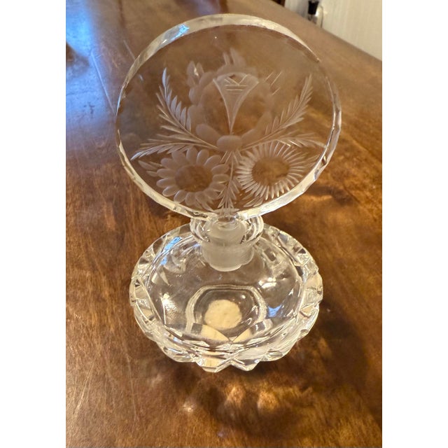 Transparent West Germany Perfume Bottle For Sale - Image 8 of 12