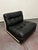 Black Circa 1970 Original Black Leather Amanta Lounge Chairs by Mario Bellini for C&b Italia For Sale - Image 8 of 18