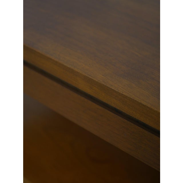 Wood Stickley Cherry 4 Tier Open End Table For Sale - Image 7 of 12