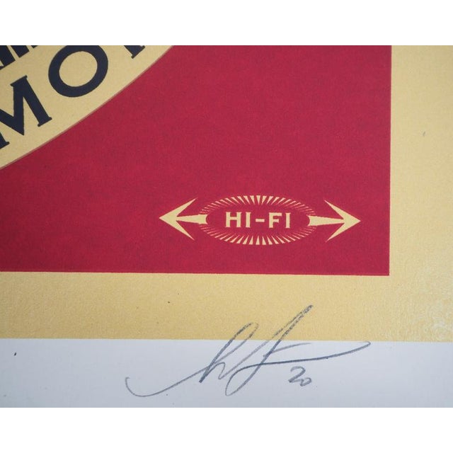 Contemporary Shepard Fairey, Noise Remix, Screenprint For Sale - Image 3 of 5