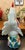 Ceramic Large Vintage Majolica Style Ceramic Rooster Figurine For Sale - Image 7 of 8
