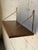 Wood Vintage Teak Floating Wall Shelf With Brass-Tone Metal Brackets – Mid-Century Modern Scandinavian Wall-Mounted Shelf For Sale - Image 7 of 10
