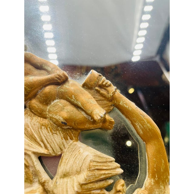 Late 19th Century French Gilt Bronze Vanity Mirror Signed Ph Martin, Victorian Era For Sale - Image 10 of 16