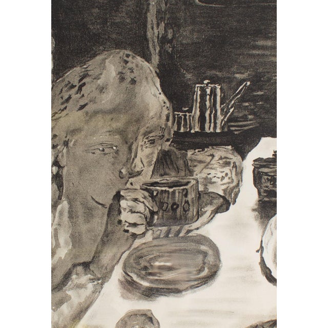 A lithograph by the French Modern artist Pierre Bonnard (1867-1947) pulled from the French art publication Verve, no. 5/6....