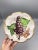 This eye-catching vintage Majolica Handpainted Italian Decorative Plate with Grape Design and Scalloped Edge is a stunner!...
