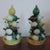 18th / 19th Century Chinese Porcelain Altar Temple Fruit Pyramids of Pomegranates in the Kangxi Taste - a Pair For Sale - Image 4 of 8