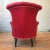 Pair of French 19th C. Upholstered Armchairs in Red Fabric For Sale - Image 10 of 13