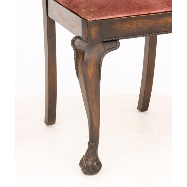Chippendale Style Mahogany Dining Chairs, 6 For Sale - Image 16 of 18