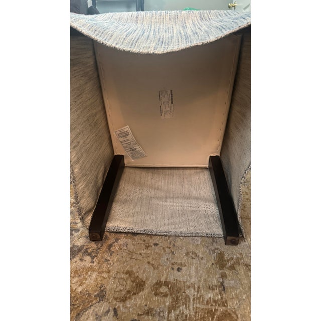 Cisco Home Tailored Parsons Dining Chairs With Custom Slipcovers - A Pair For Sale In Providence - Image 6 of 7