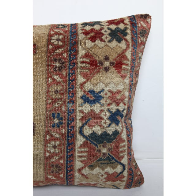 Camel Antique Tribal Bohemian Home Decor Pillow -20'' X 20'' For Sale - Image 8 of 9