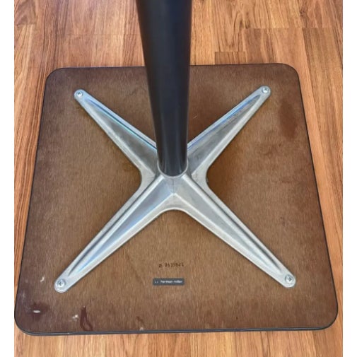 Mid 20th Century Mid-Century Modern Eames Herman Miller Rolling Side Tables, Set of Two For Sale - Image 5 of 5