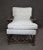 Rococo Style Carved and Upholstered Lounge Chair For Sale In Philadelphia - Image 6 of 7