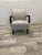Textile Art Deco Single Chair by Halabala, 1920 For Sale - Image 7 of 7