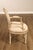 French Louis XVI Style Pair of Cream Painted Armchairs For Sale - Image 17 of 18