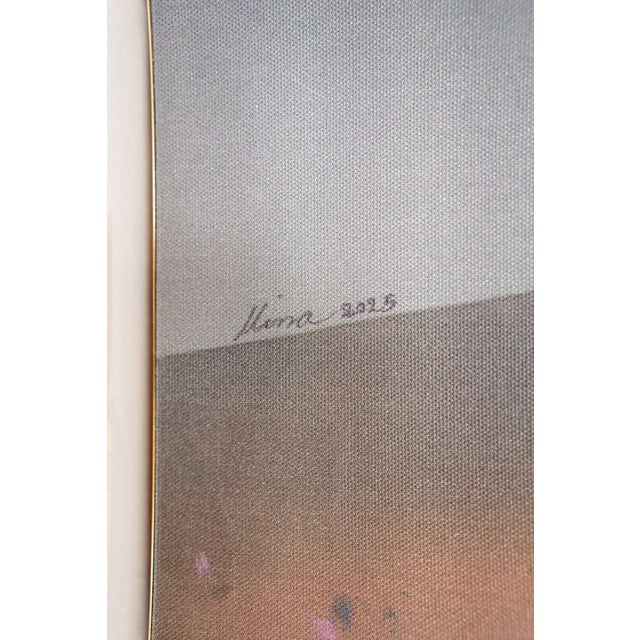 "The Witness of Three" Limited-Edition Hand Painted Credenza For Sale - Image 9 of 11