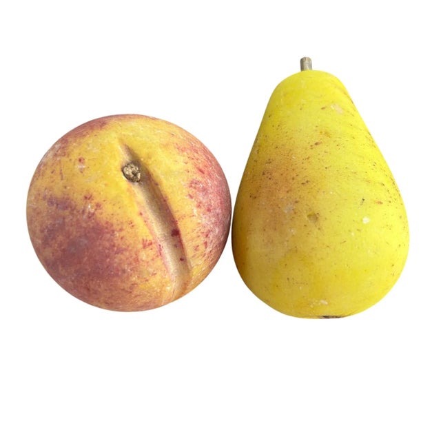 Vintage Italian Stone Fruit Lot of 11 Unpolished For Sale In Sacramento - Image 6 of 7