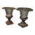 Pair French 19th Century Iron Garden Urns For Sale