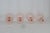 Early 20th Century Pink Stem Depression Glass Optic Swirl Glassware Wine Sherry Goblets 4751b - 4pc For Sale In Miami - Image 6 of 11