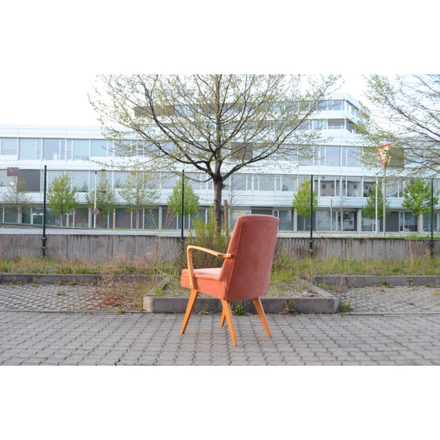 Wood Mid-Century Transformable Scissor Easy Chair For Sale - Image 7 of 18